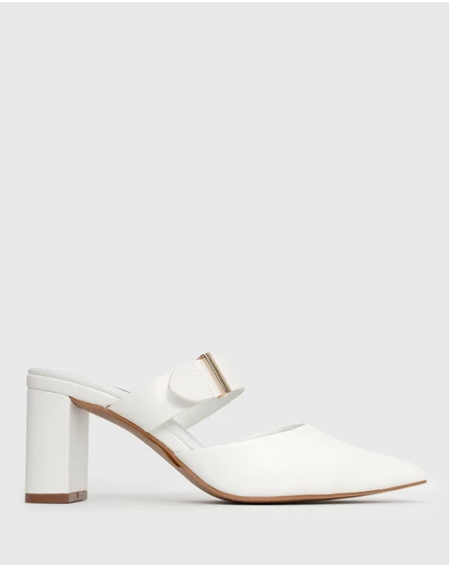 Betts - Fredrick Block Heel Point Toe Mules