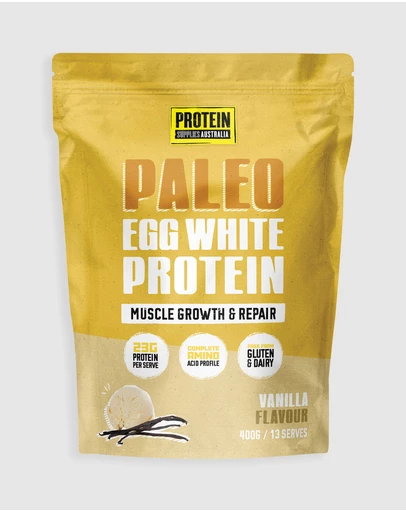 Protein Supplies Australia - Vanilla Bean PaleoPro (Egg White Protein) - 400g