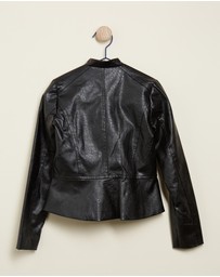 Honey and Beau - Dusk Till Dawn Biker Jacket - Teens