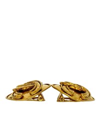 Pre-Loved by Azura Reborn - Pre-Loved CC Gold Plated Diamond Clip On Earrings