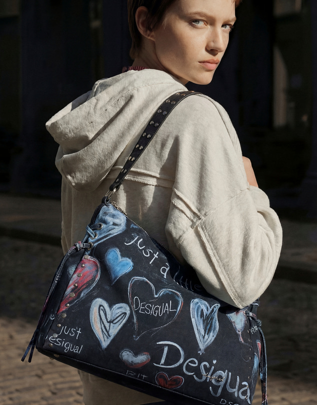 Desigual - Large graffiti bag