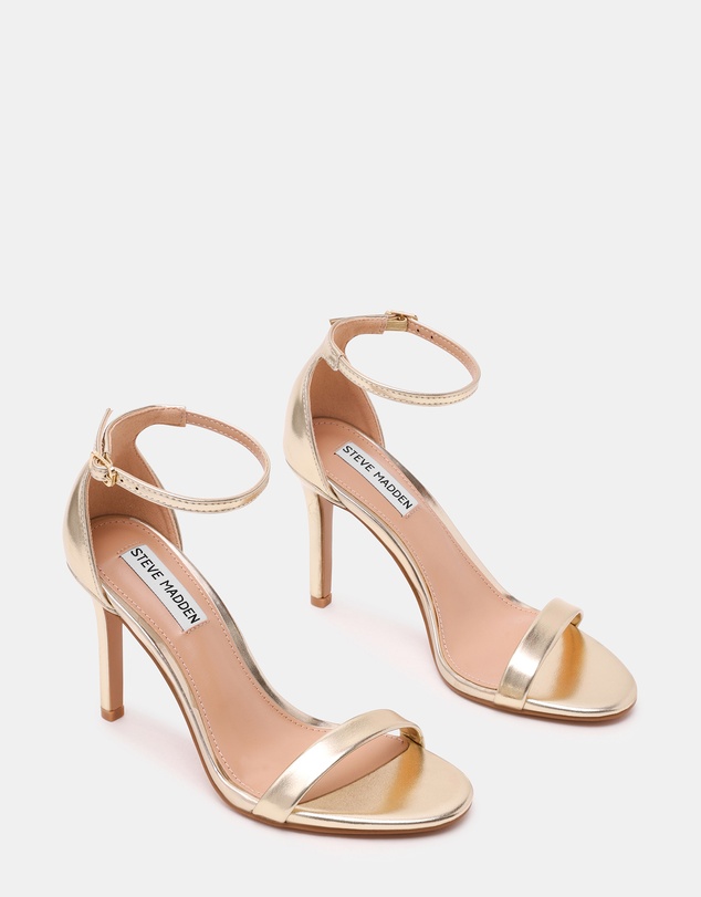 Steve Madden - Brazen Gold Metallic Heels