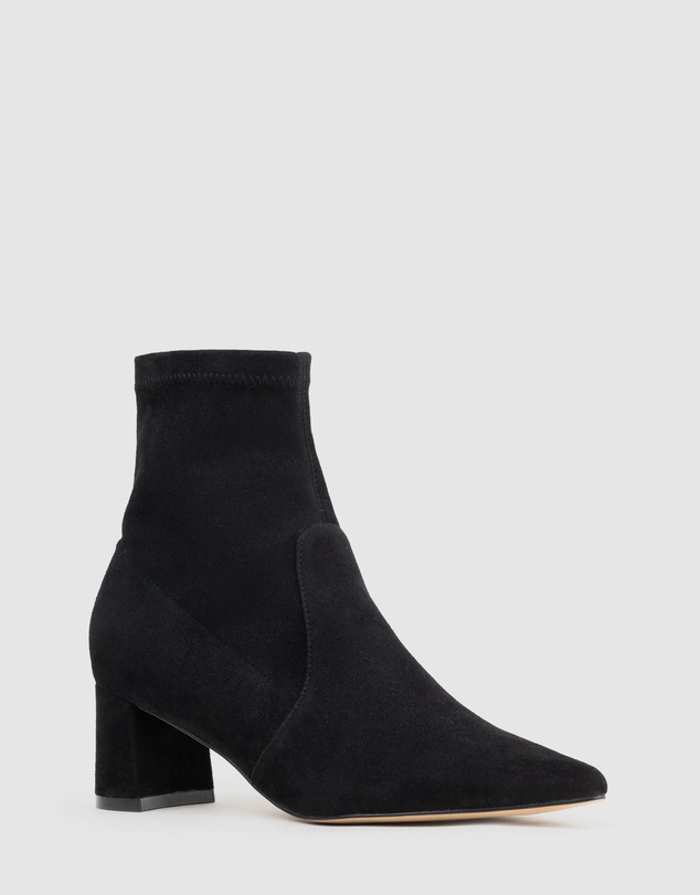 Edward Meller - ZADINE55 Block Heel Sock Boot