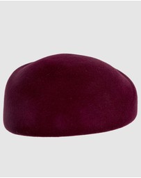 Max Alexander - Winter Burgundy Felt Designer Hat