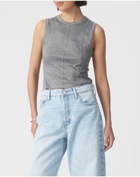 Nobody Denim - Panelled Rib Tank Top