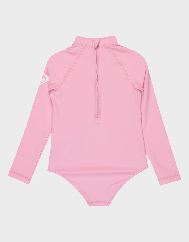 Roxy - Girls 2 to 7 Heater Long Sleeve One Piece Rash Vest