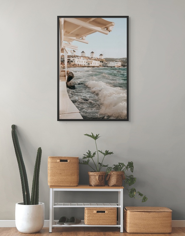 Amichi Co - Windmills Fine Art Print