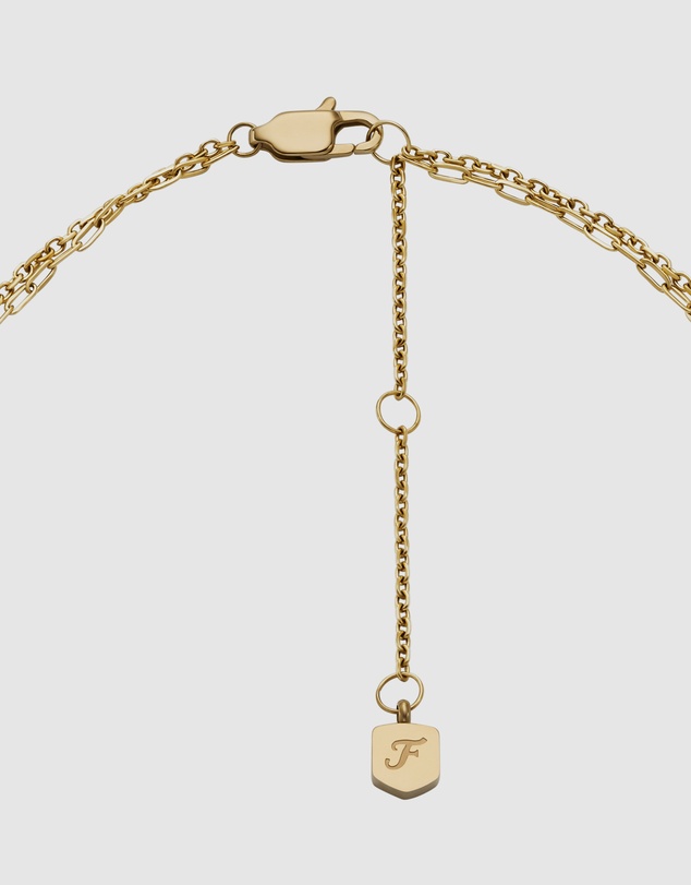 Fossil - Ellis Gold tone Necklace
