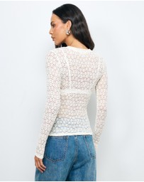 AERE - Zia Lace Top