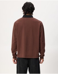 Rhythm - Koa LS Rugby Polo