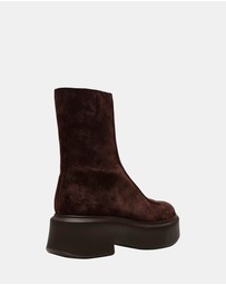 Steve Madden - Jones Brown Suede Boots
