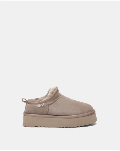 EVERAU - Australian Shepherd Ugg Nano Classic Platform Cow Suede Upper UGG Boots