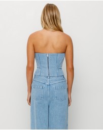 The Wolf Gang - El Toro Denim Bustier