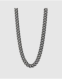 Najo - Nero Men's 8.5mm Steel Chain Necklace