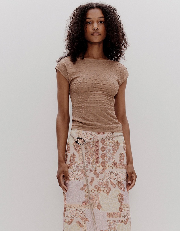 Ownley - Gina Mesh Tee