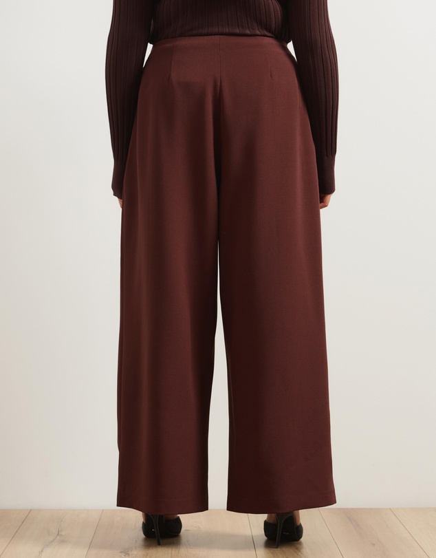 Atmos&Here Curvy - Jade High Rise Tailored Pants With Pleats