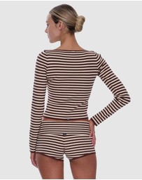 Thrills - Walker Knit Long Sleeve Top