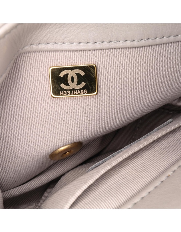 Pre-Loved by Azura Reborn - Pre-Loved CC Quilted Lambskin Rounded Flap