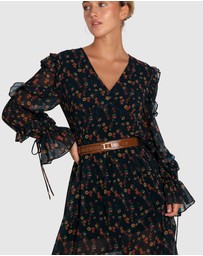 Belle & Bloom - Come As You Are Floral Maxi Dress