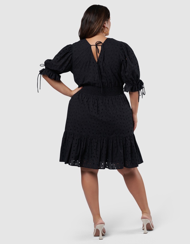 Something 4 Olivia - Eiffel Broderie Mini Dress