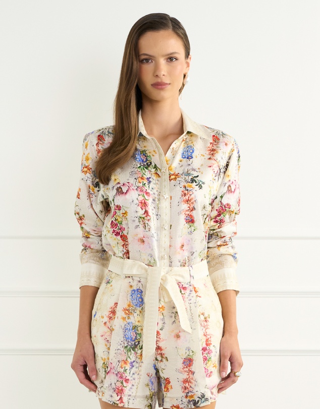 Aqua Blu Australia - Flores Eli Long Sleeve Shirt