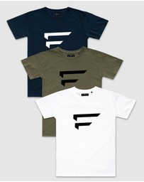 First Division - 3-Pack Performance Logo Tee
