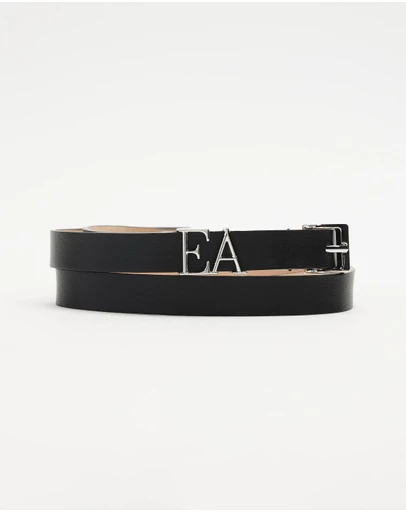Emporio Armani - Cintura Primo Fianco Vitello Soft - Tongue Belt Leather Soft