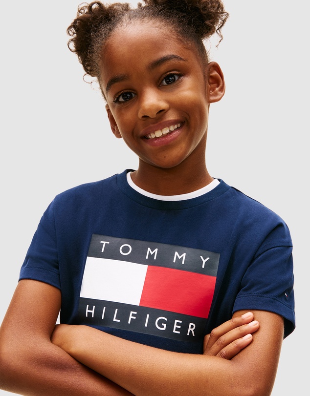 Tommy Hilfiger - Heritage Flag Relaxed T-Shirt - Teens