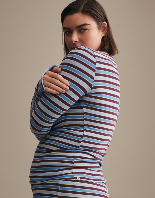 Resting - CloudKnit Jersey Marnie Long Sleeve Top