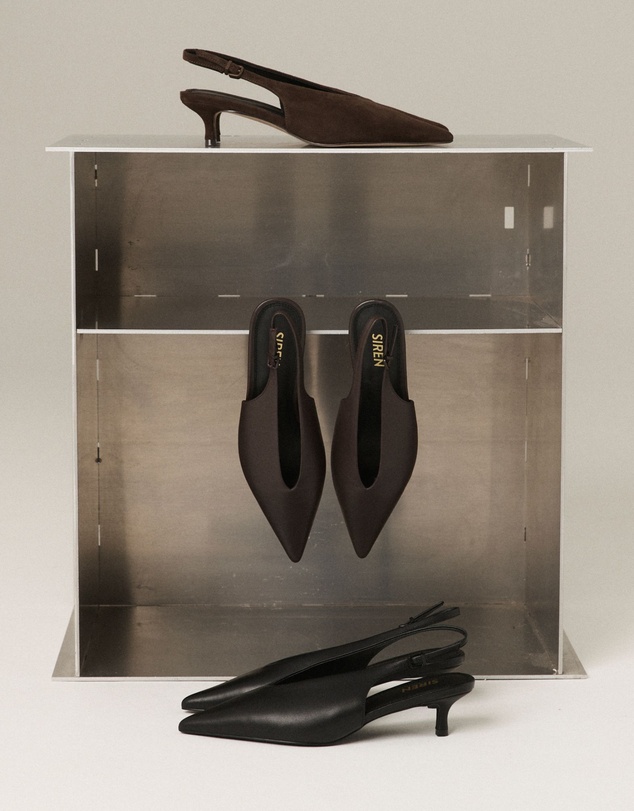 Siren - Fly Point Toe Slingbacks