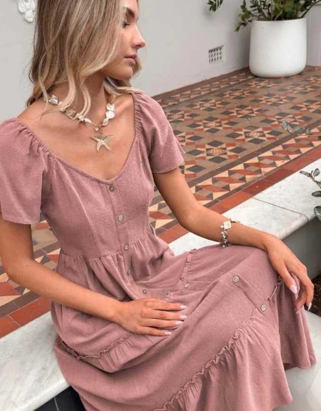 Esther & Co - Celie Dress - Pink