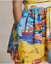 Polo Ralph Lauren - Riviera-Print Cotton Dress - Kids