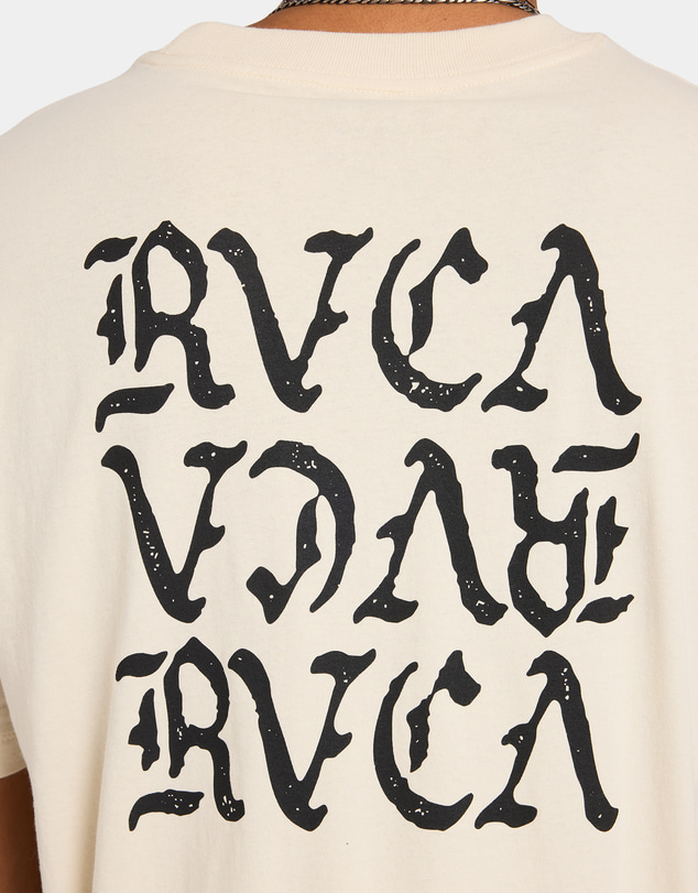 RVCA - Mens RVCA Stacked T-Shirt