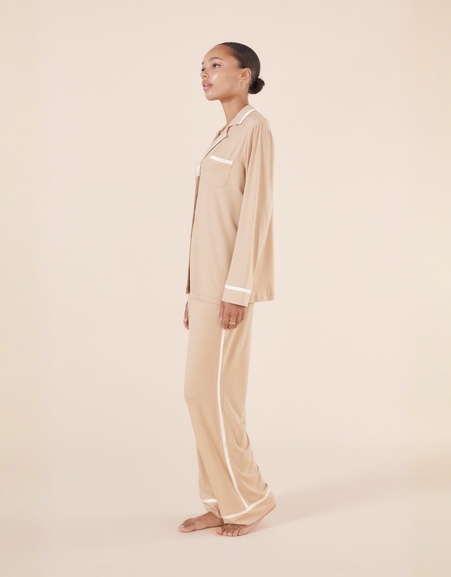 Gingerlilly - Janine Natural Bamboo PJ set