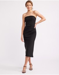 Review - Barcelona Strapless Midi Dress
