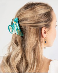 Mestige - Coastline Acetate Claw Hair Clip - 2 Pack