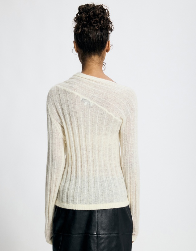 Lover - Seraphine Mohair Blend Sheer Jumper