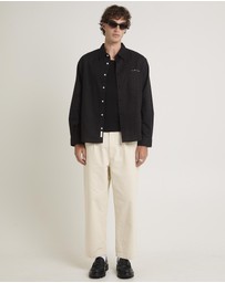 Arvust - Script Oxford Long Sleeve Shirt