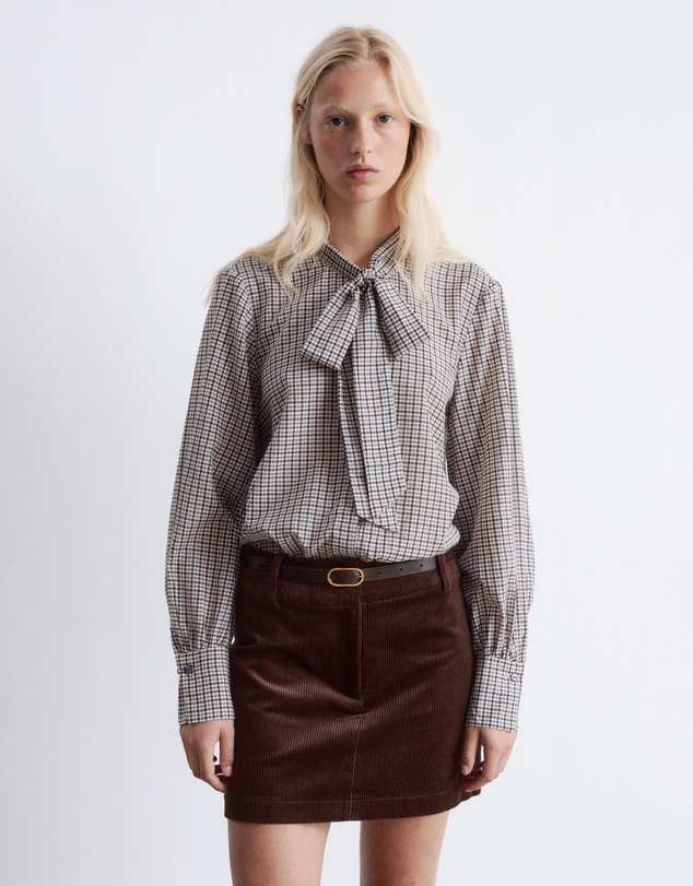 & Other Stories - Silk-Blend Bow-Detail Blouse