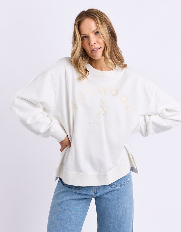 Foxwood - Effortless Crew Vintage White