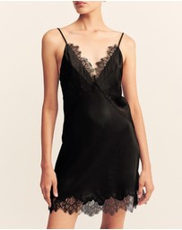 Shona Joy - Maisie Lace Slip Mini Dress
