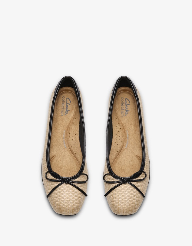 Clarks - Jazmynn Bow Black Interest