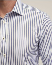 Oxford - Beckton Striped Cotton Shirt