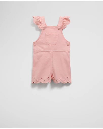 Country Road - Organically Grown Denim Broderie Overall