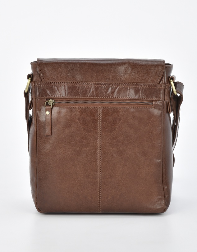Cobb & Co - Kooyong Jr. RFID Leather Satchel