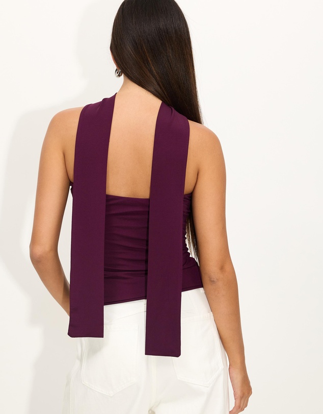 Dazie - Alma Scarf Top