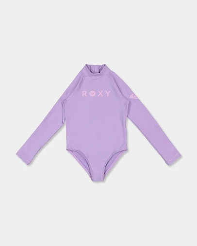 Roxy - Girls 2 to 7 Heater Long Sleeve One Piece Swimsuit