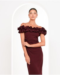 Pilgrim - Winnie Off Shoulder Maxi Dress