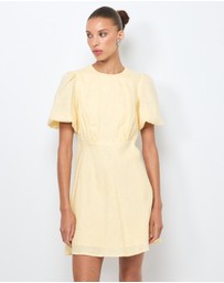 AERE - Elowen Linen Mini Dress