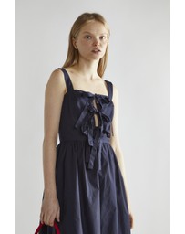 Glamorous - Bow front midi dress